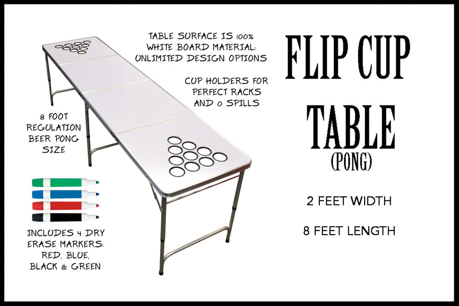 Flip Cup Table $65/event