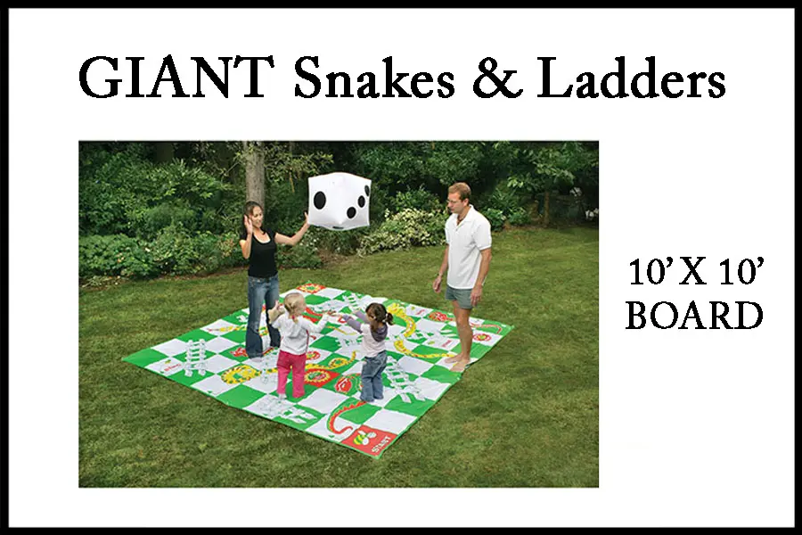 Giant Snakes & Ladders $30/event