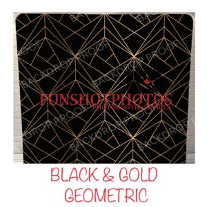 Black & Gold Geometric