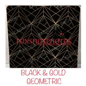 Black & Gold Geometric