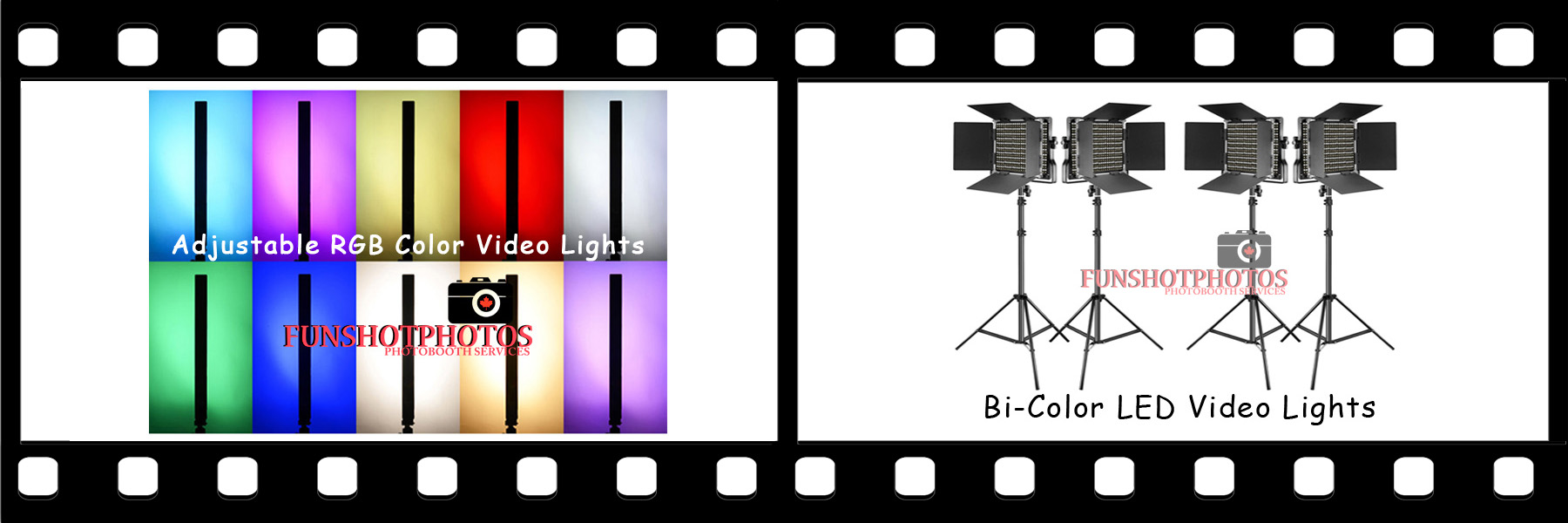 Lighting setups    Add both $250